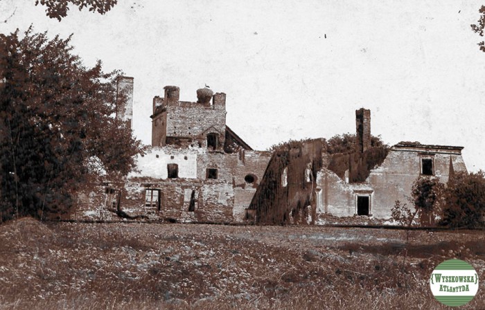 Zamek w Broku. Fot. z albumu Edwarda Barbiera, 1904. Zb. Biblioteki Narodowej