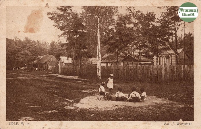 Zabudowania Urli, początek lat 30. Poczt. ze zb. Miejsko-Gminnej Biblioteki Publicznej w Wyszkowie