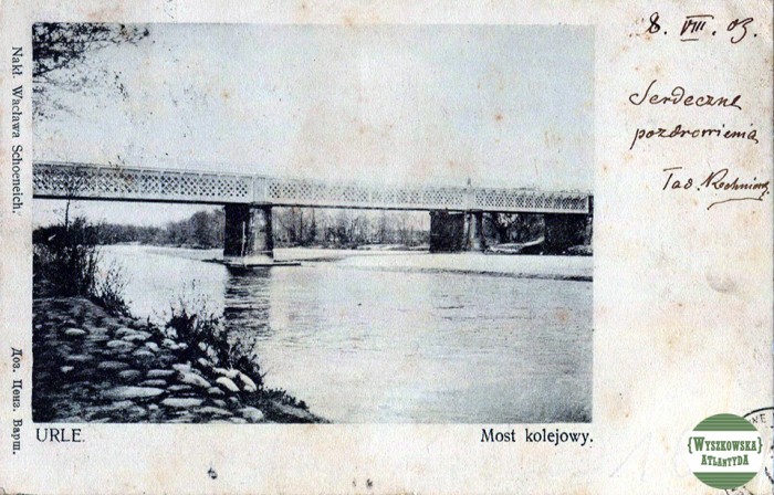 Most na Liwcu w Urlach, 1903 r. Fot. ze zb. AP w Warszawie, Zbiór Korotyńskich