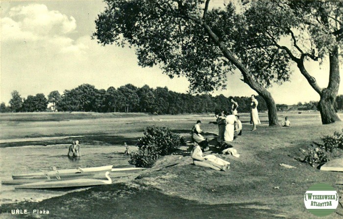 Łęgi nad Liwcem w Urlach, poł. lat 30. Fot. ze zb. AP w Warszawie, Zbiór Korotyńskich