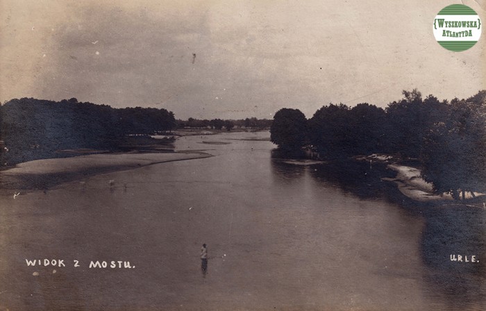 Widok z mostu kolejowego, 1926. Źródło: Miejscowi łowcy